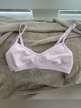 Negative Waffle Knit Lounge Bralette